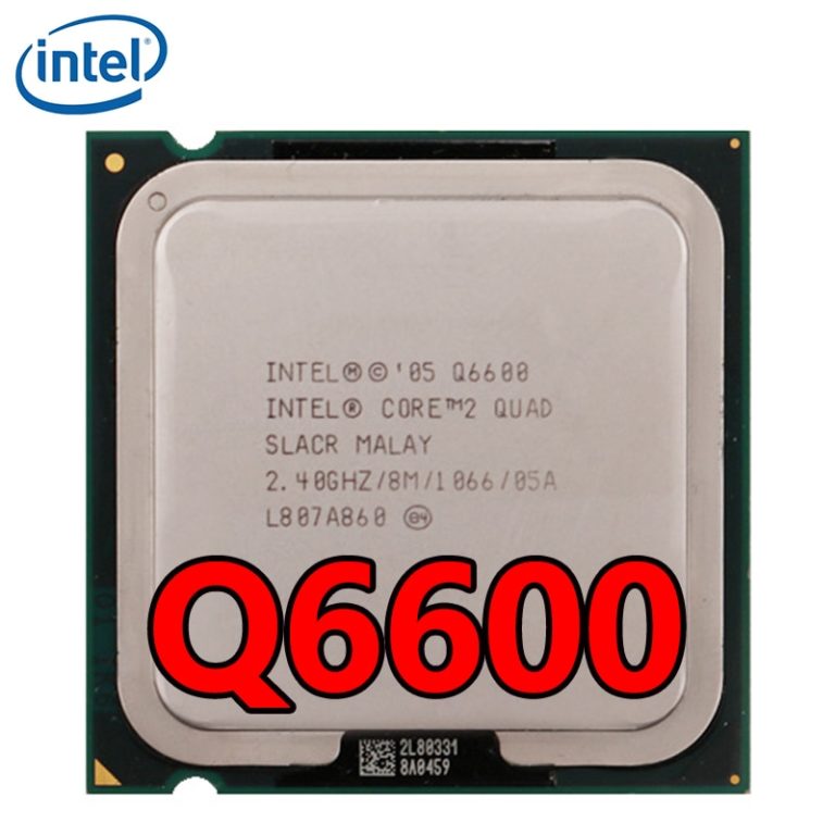 Рейтинг процессора intel core 2 quad q6600