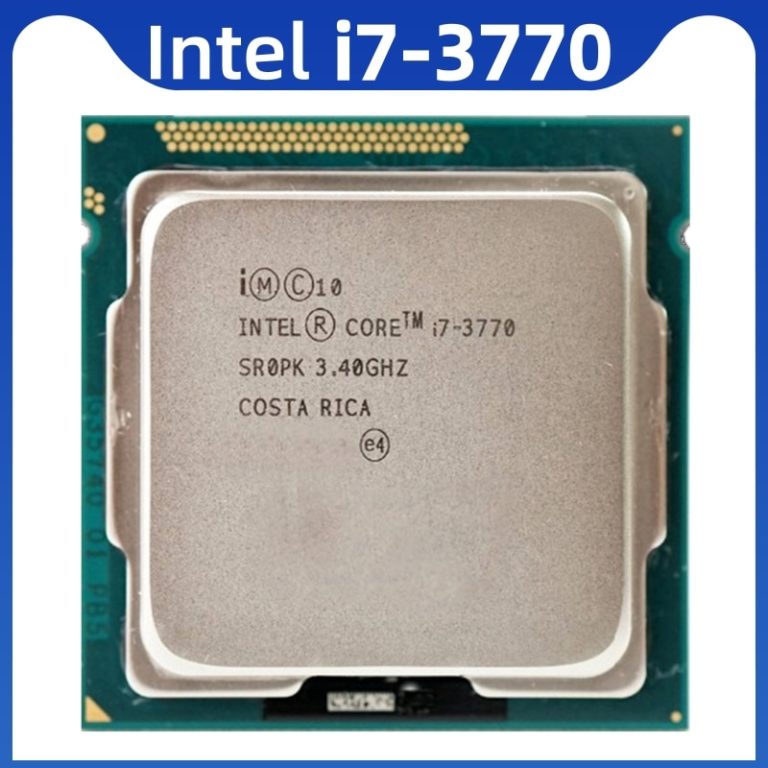 Что лучше intel core i7 3770 или intel core i5 4460