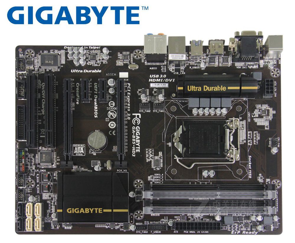 Gigabyte ga b85 hd3 a обзор