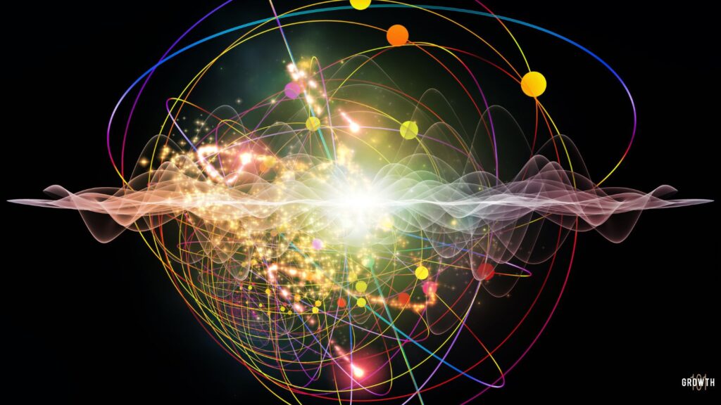 Image of a Quantum shift occuring in the universe.