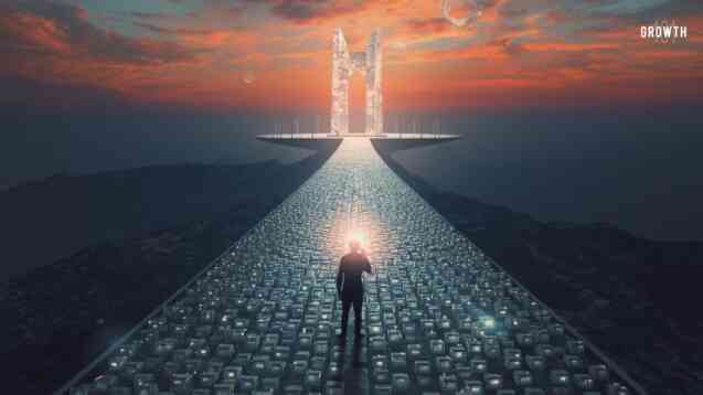 Dreamy image of a lonesome product manager with his eyes on the destination with many conflicting lights along the way. Market feedback isn't always right.